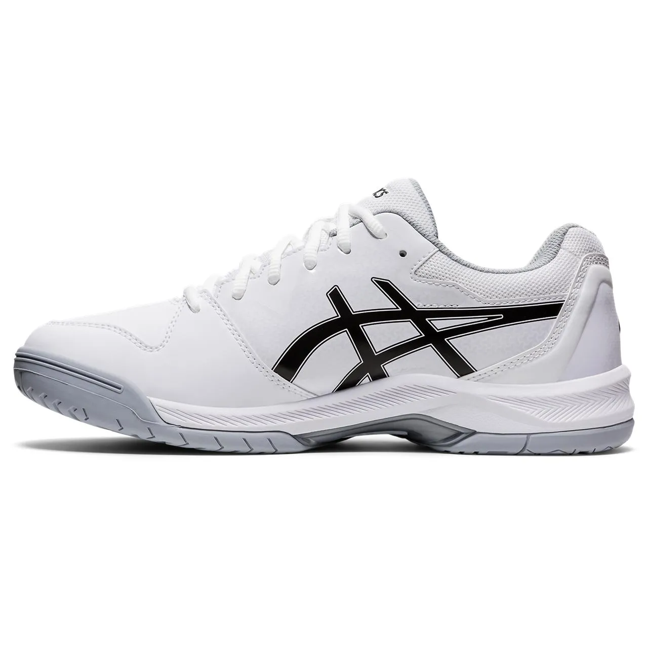 Asics Gel Dedicate 7 Men's Tennis Shoe (White/Black)