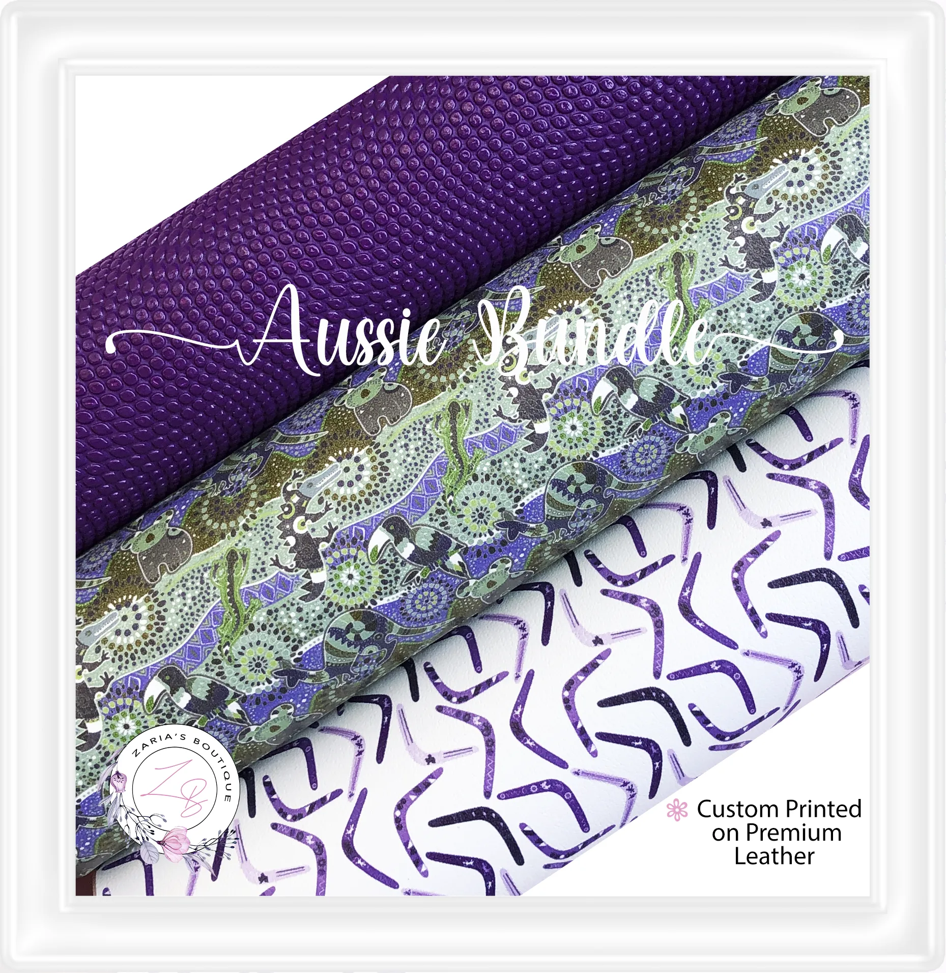 ⋅ Australiana Bundle ⋅ Premium Exclusive Vegan Faux Leathers
