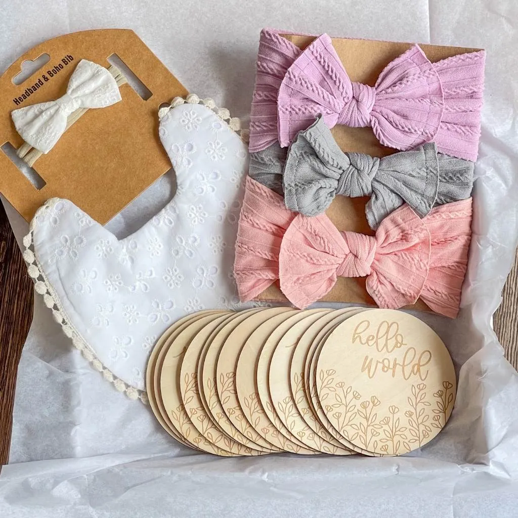 Baby Girl Accessory Gift Box