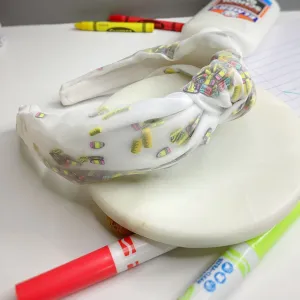Back to School Shaker Headband