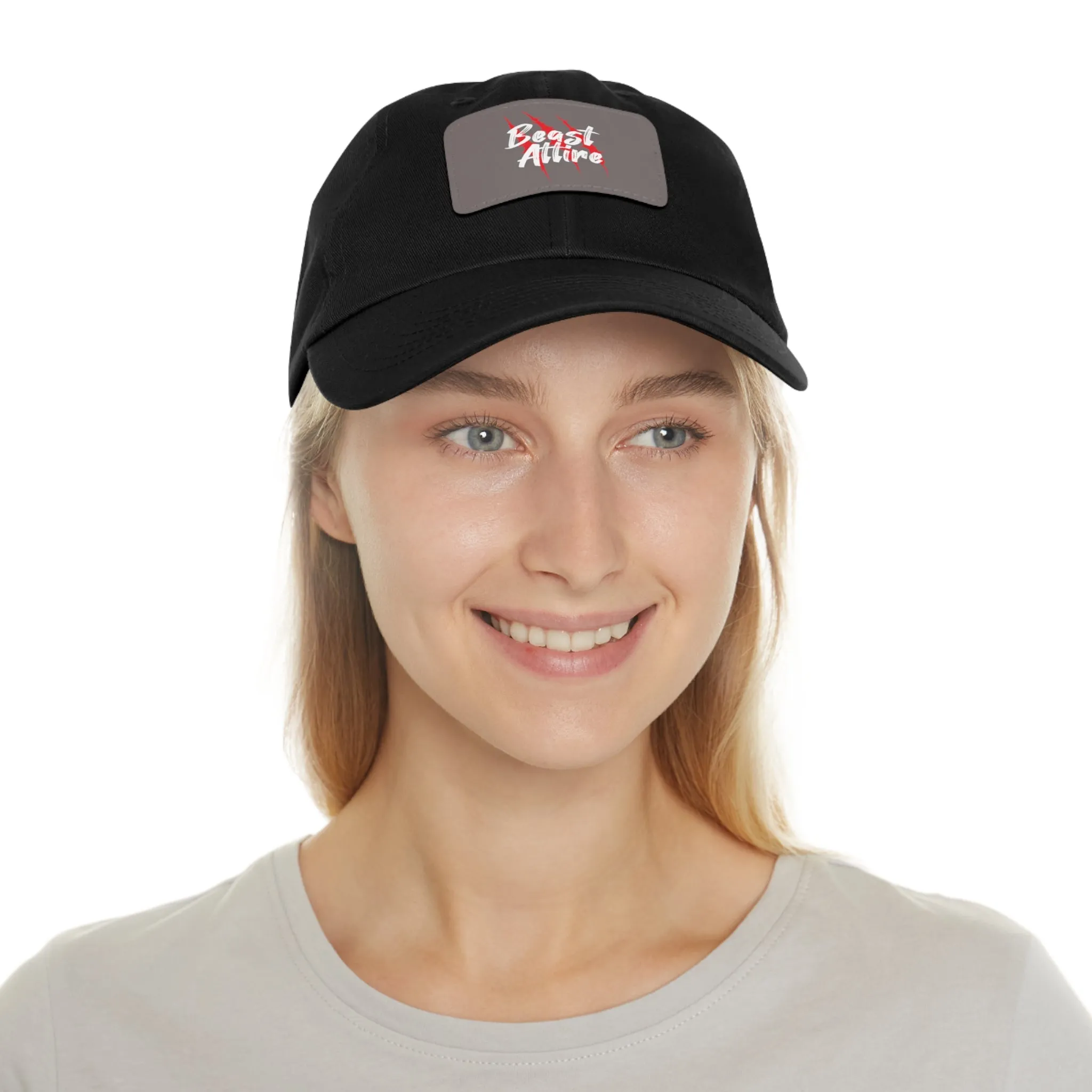 Beast Attire Hat with Leather Patch (Rectangle)