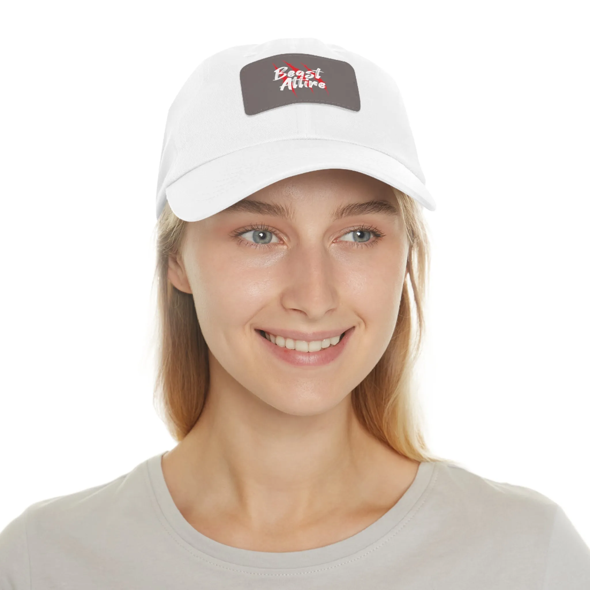 Beast Attire Hat with Leather Patch (Rectangle)