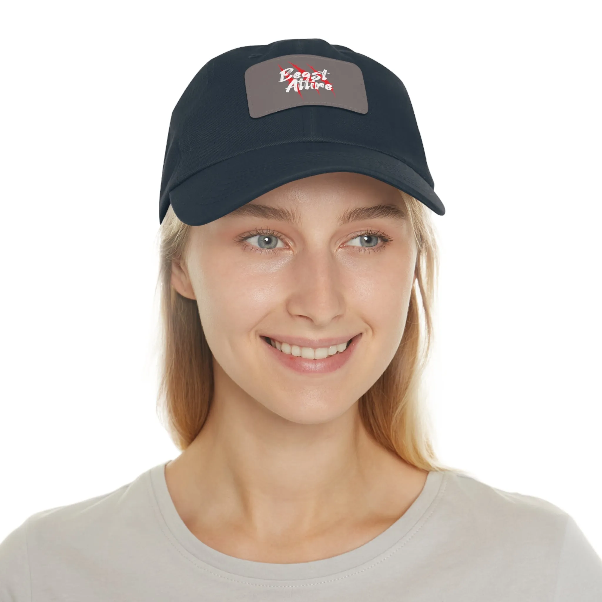 Beast Attire Hat with Leather Patch (Rectangle)