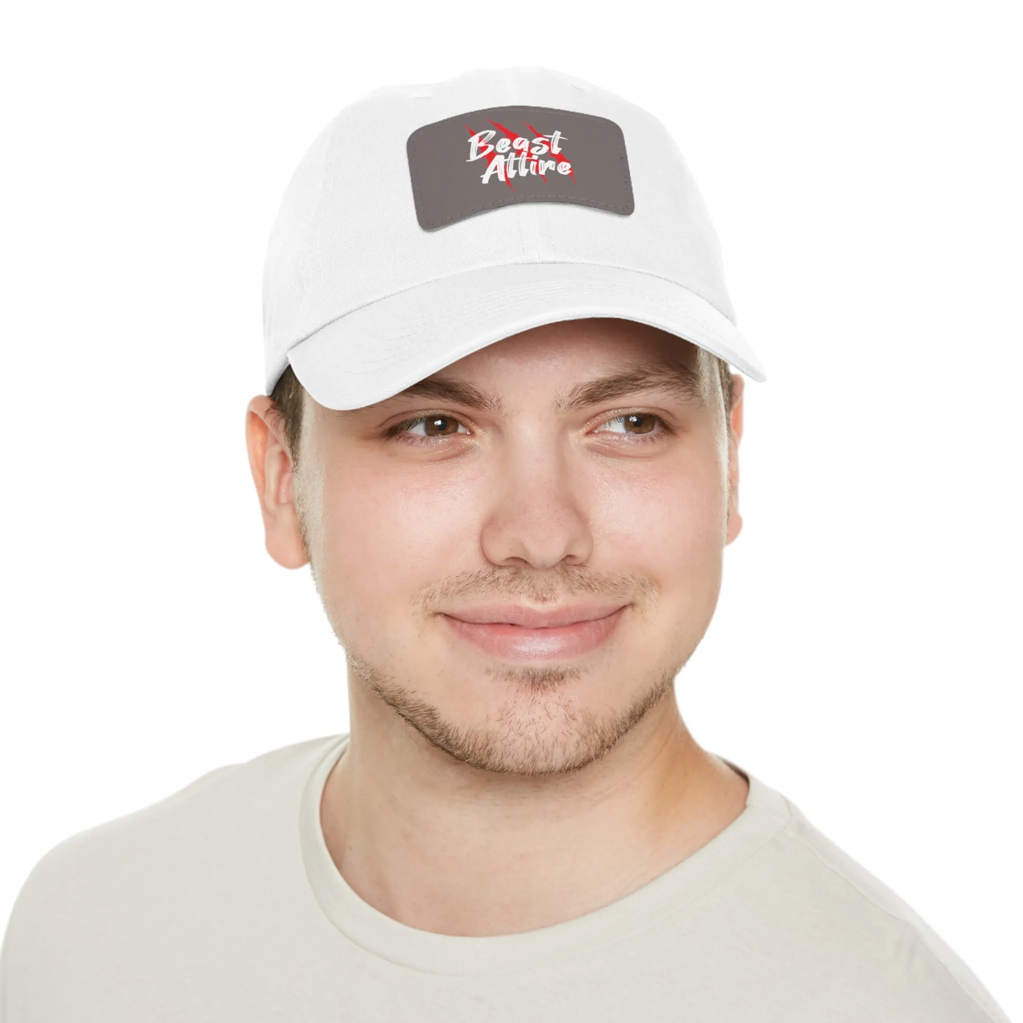 Beast Attire Hat with Leather Patch (Rectangle)