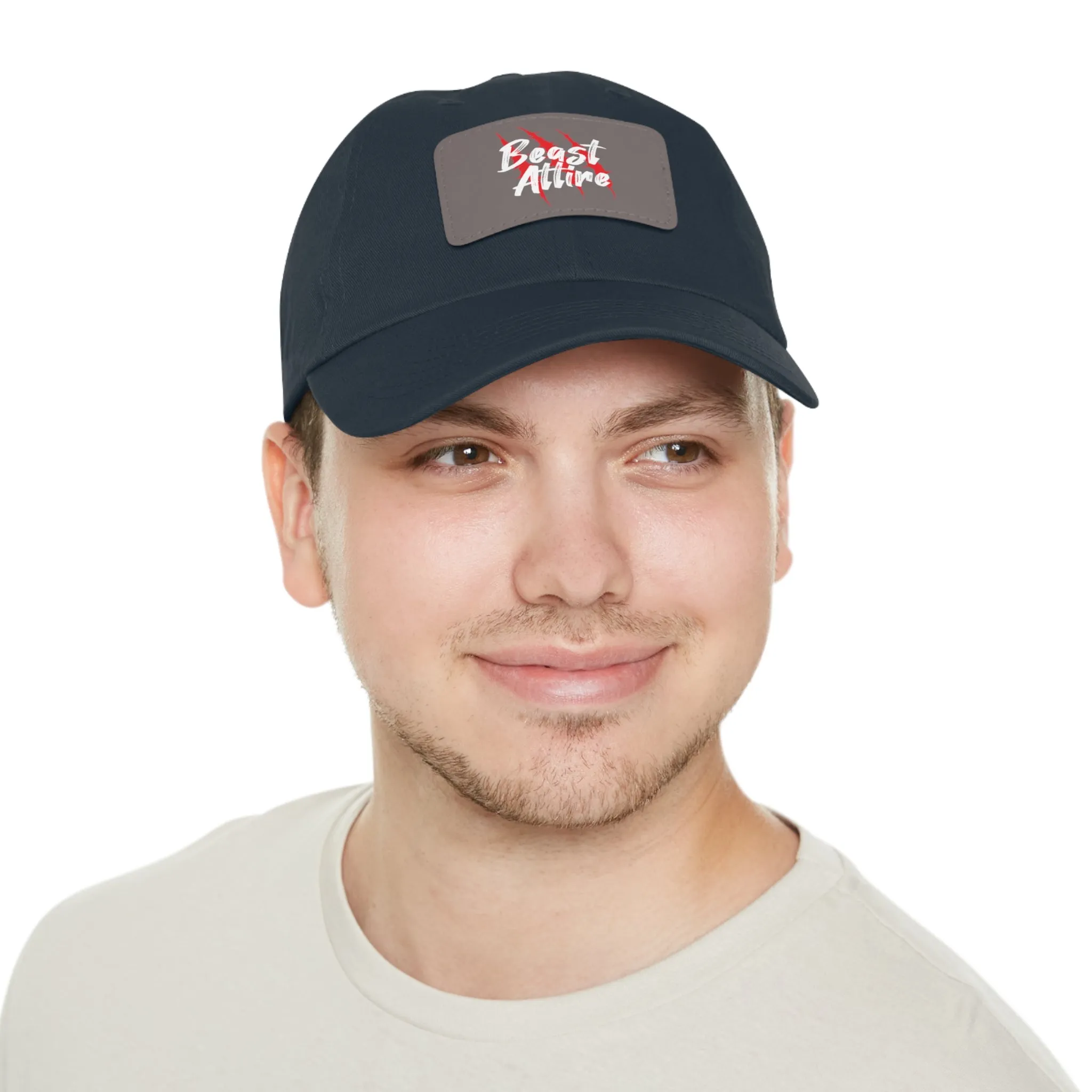Beast Attire Hat with Leather Patch (Rectangle)