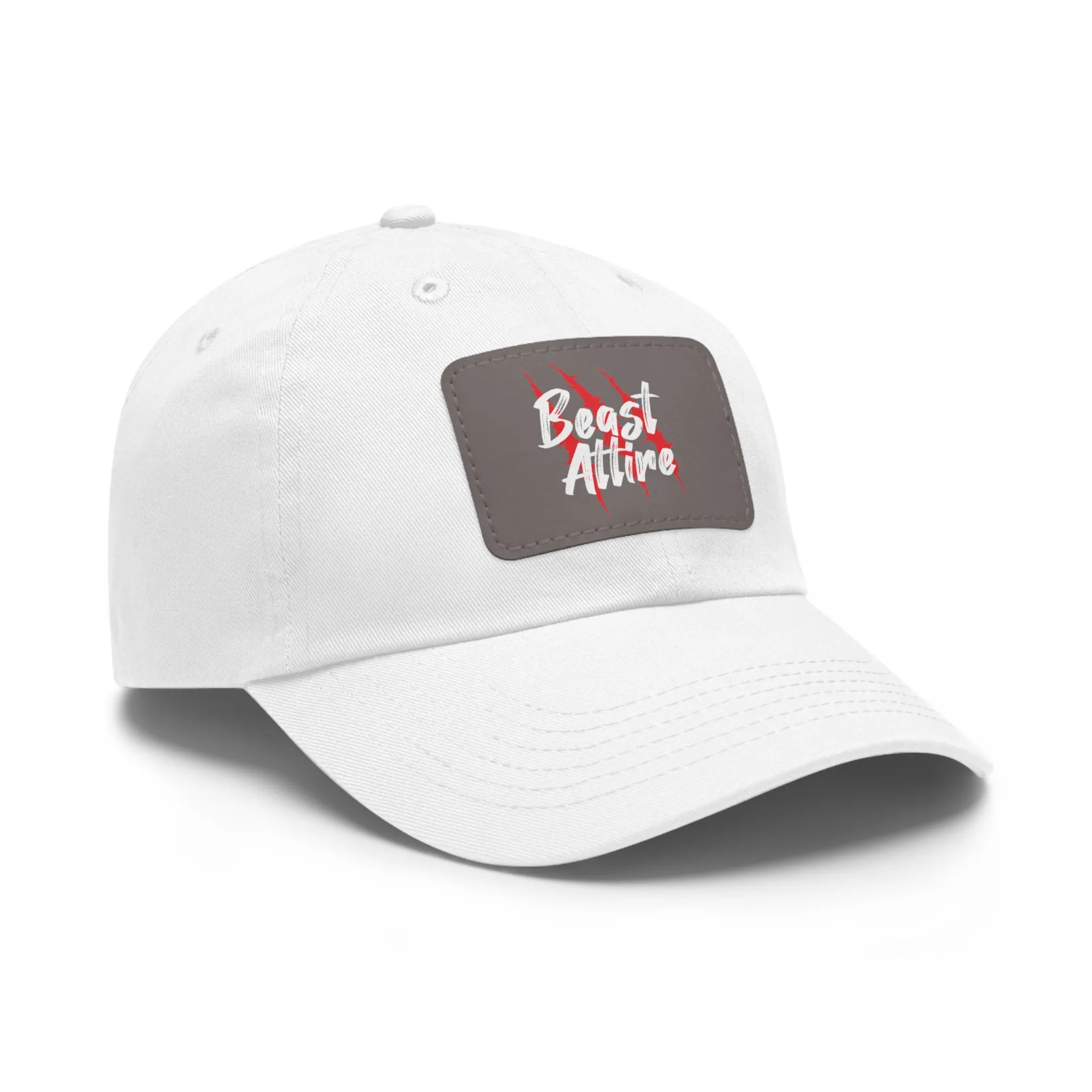 Beast Attire Hat with Leather Patch (Rectangle)
