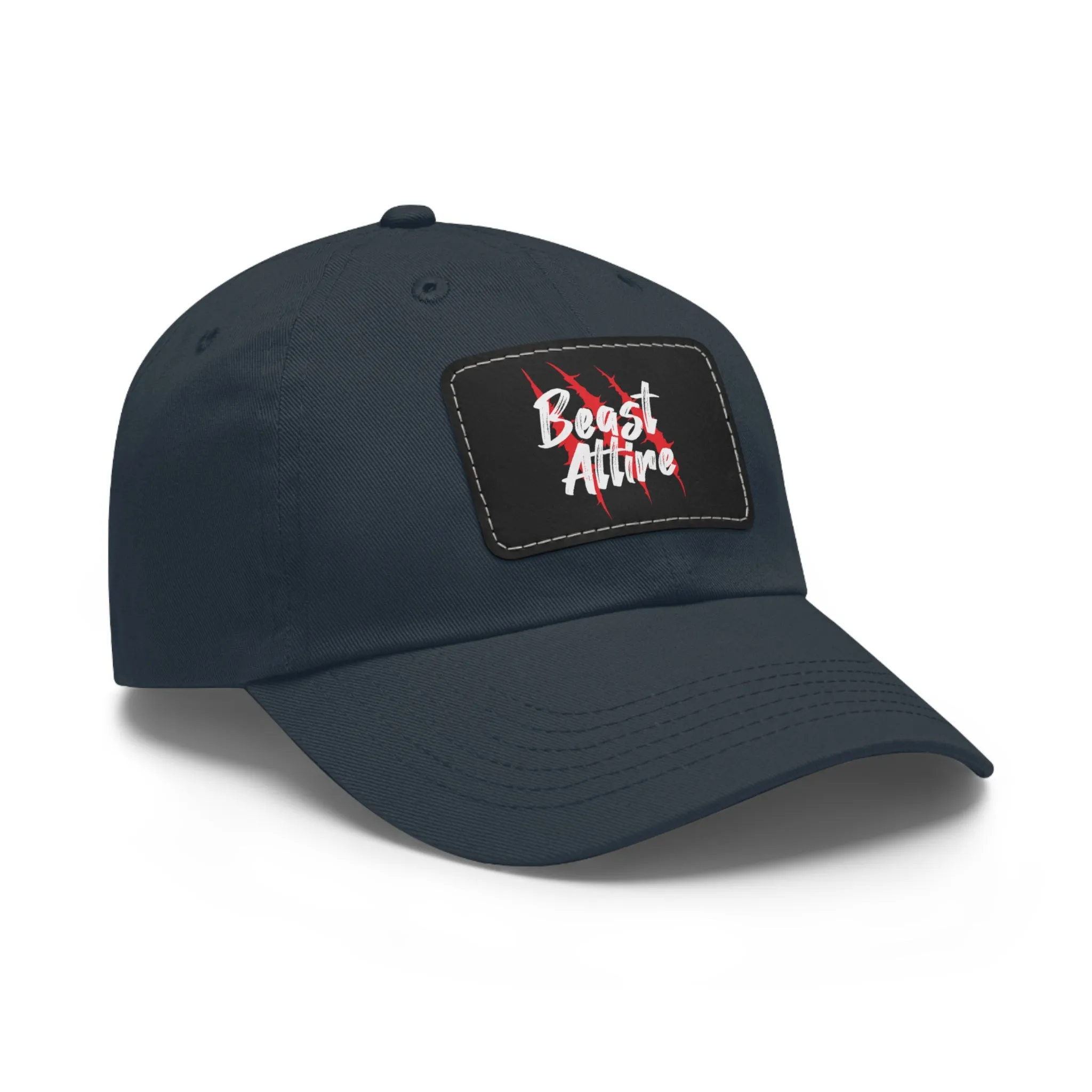 Beast Attire Hat with Leather Patch (Rectangle)
