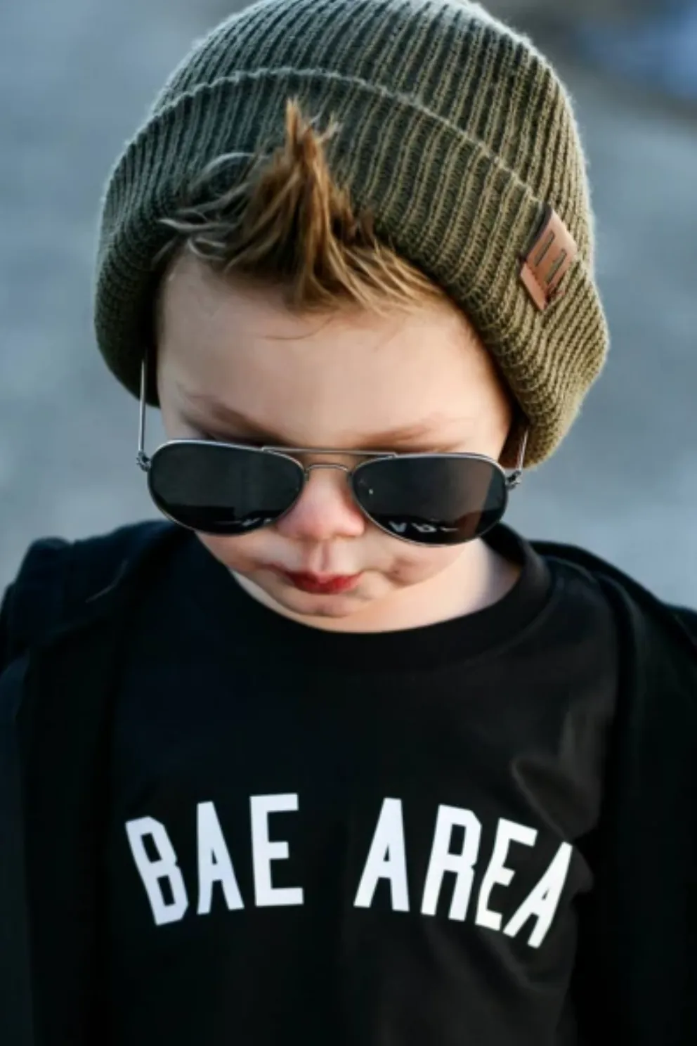 Beau Hudson Olive Knit Beanie- FINAL SALE