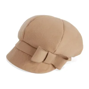 Bliss Bow Cap -- Camel