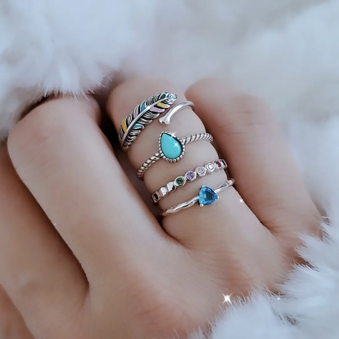 Blue Spark Ring