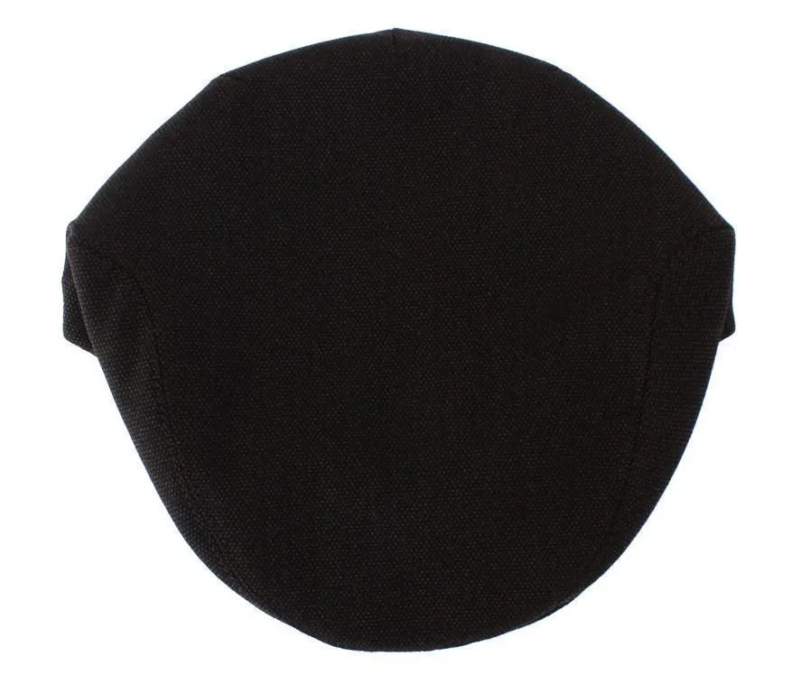 Brown Wool Newsboy Cap