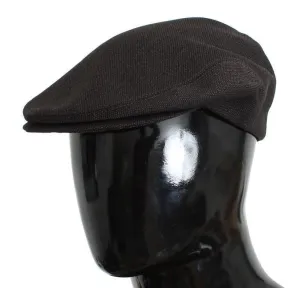 Brown Wool Newsboy Cap