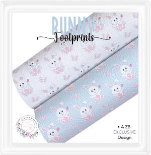 ⋅ Bunny Footprints ⋅ Premium Exclusive Vegan Faux Leather