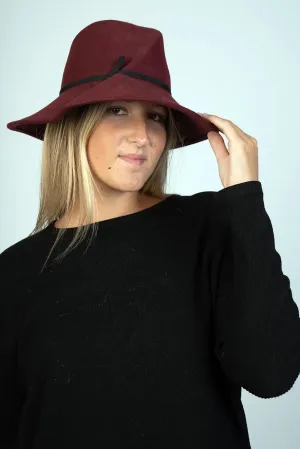 Burgundy Hat