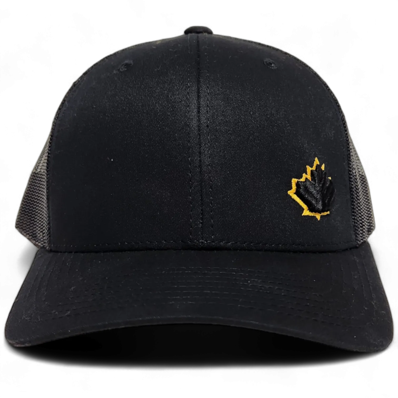 Canada Trucker Cap Black Gold
