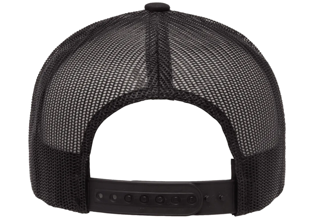 Canada Trucker Cap Black Orange