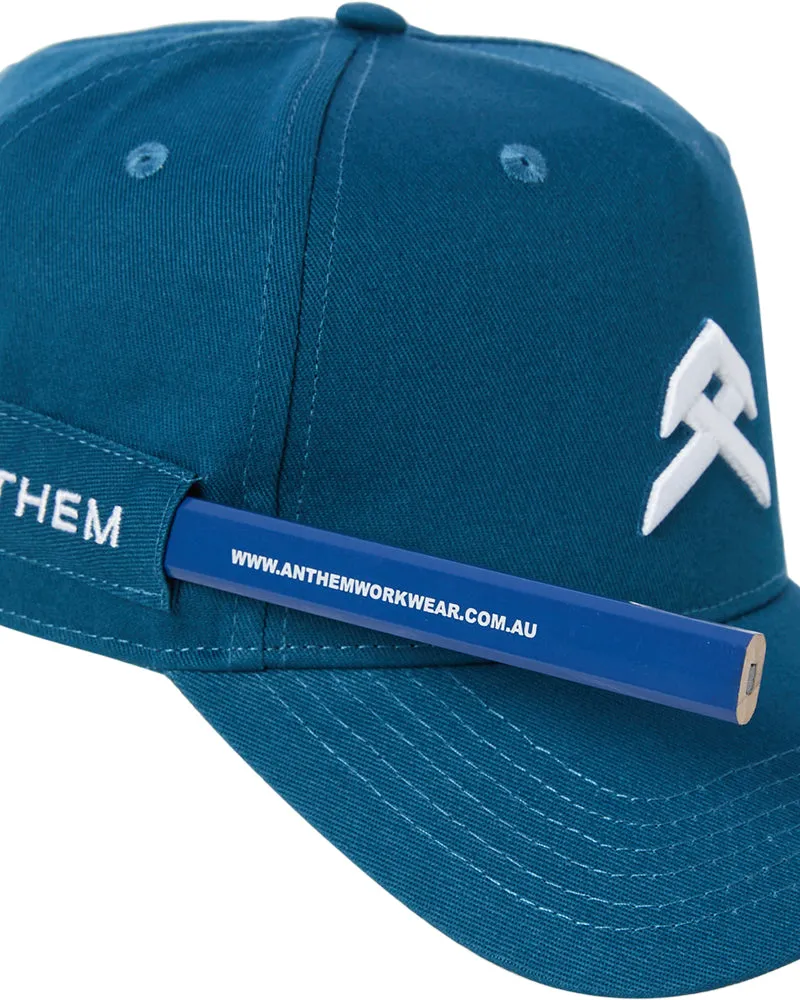 Carpenter A Frame Baseball Hat - Anthem Blue