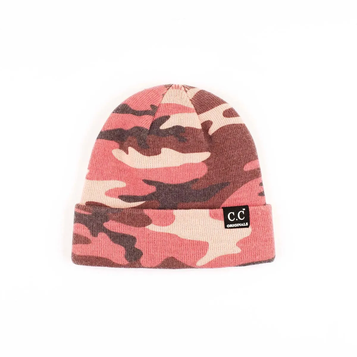 CC Camo Outdoor Adventure Fashion Trendy Print Beanies