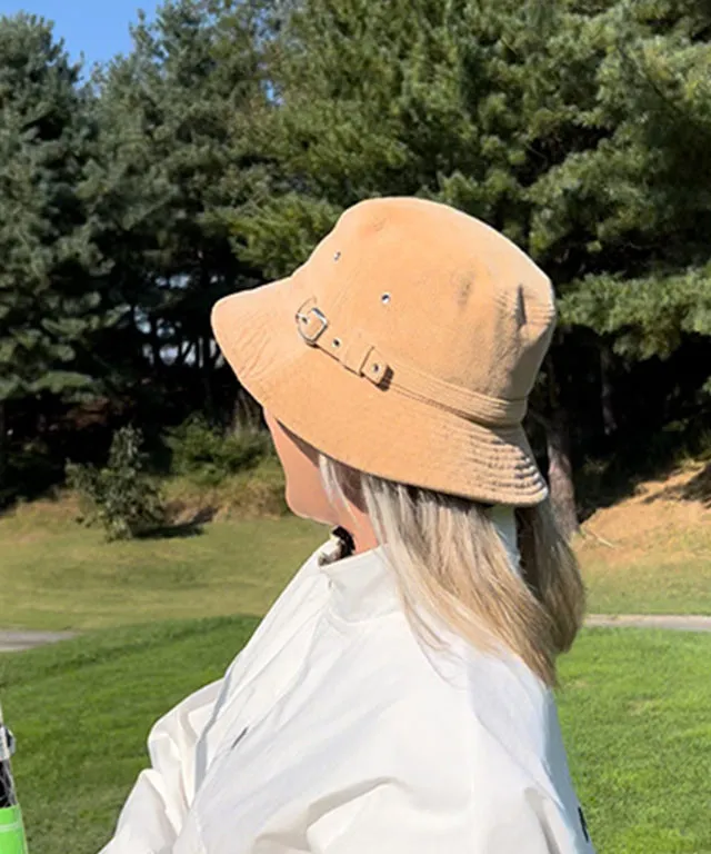 CHUCUCHU Corduroy Bucket Hat