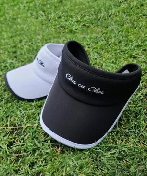 CHUCUCHU Line Lettering Logo Visor - 2 Colors