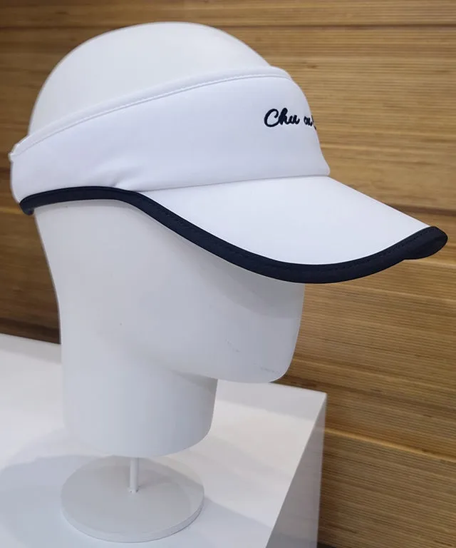 CHUCUCHU Line Lettering Logo Visor - 2 Colors