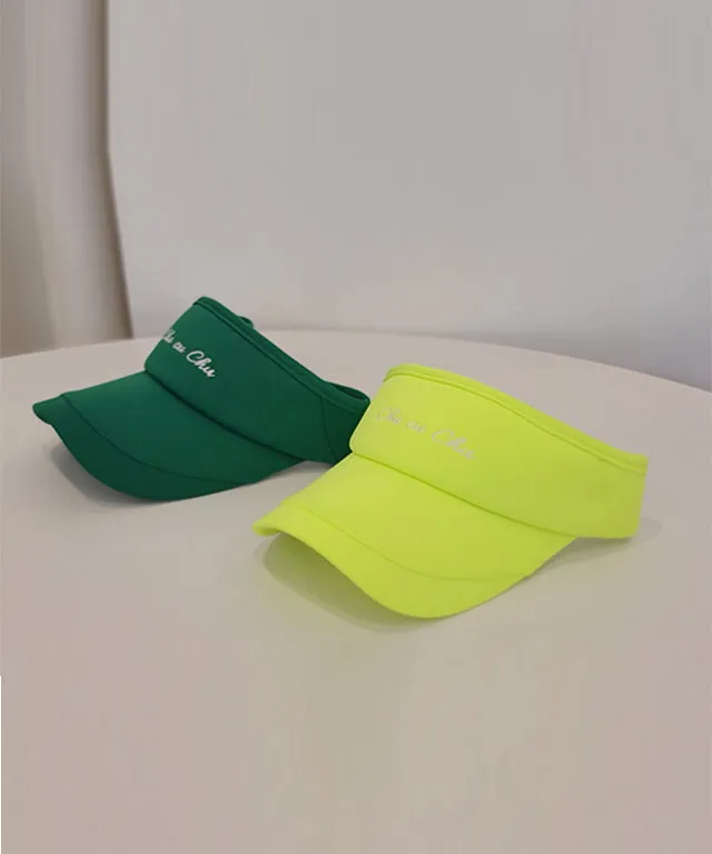 CHUCUCHU Women's Colorful Visor