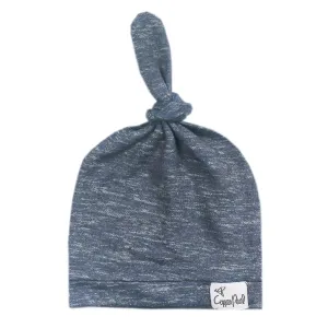 Copper Pearl - Top Knot Hat - Denim