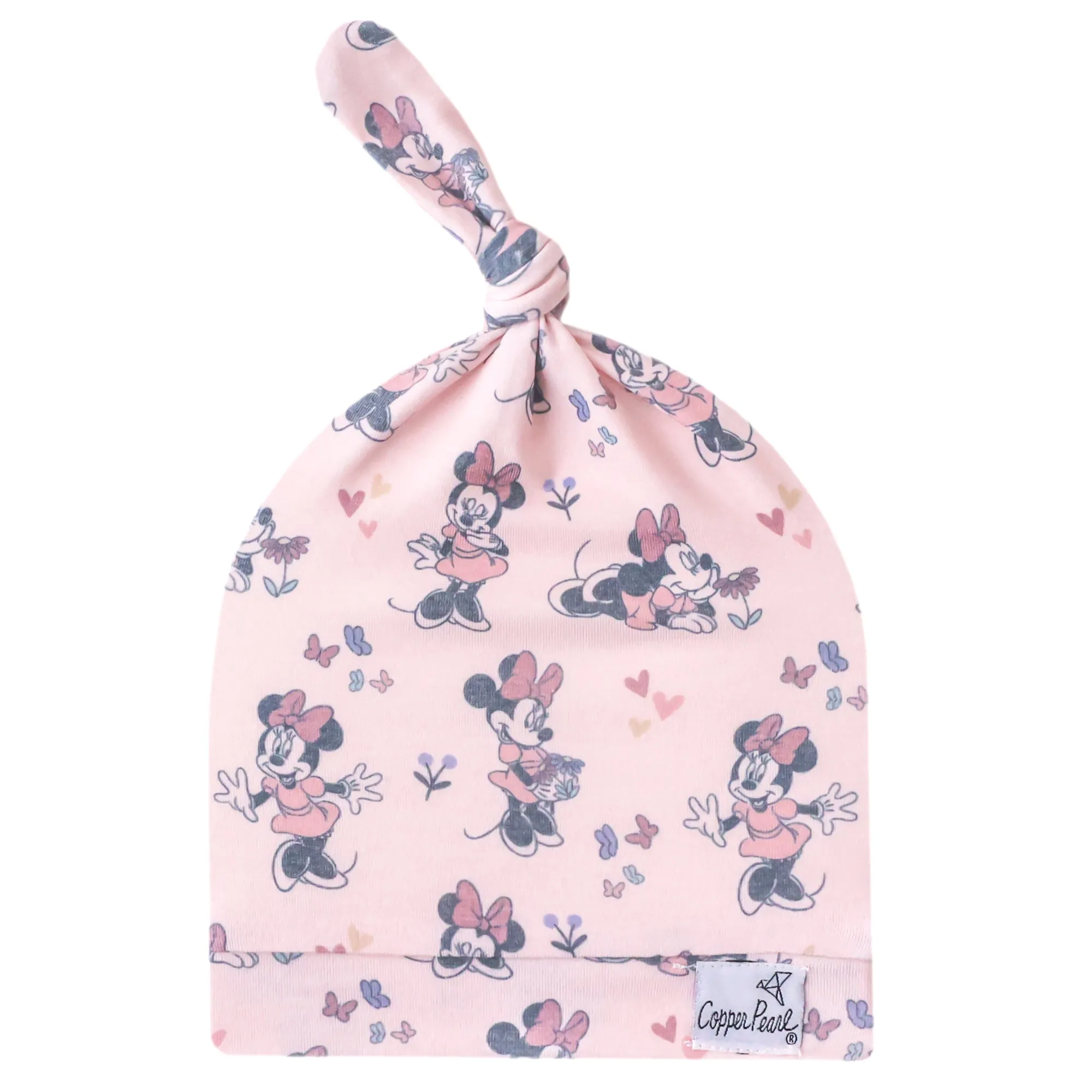 Copper Pearl - Top Knot Hat - Minnie Mouse