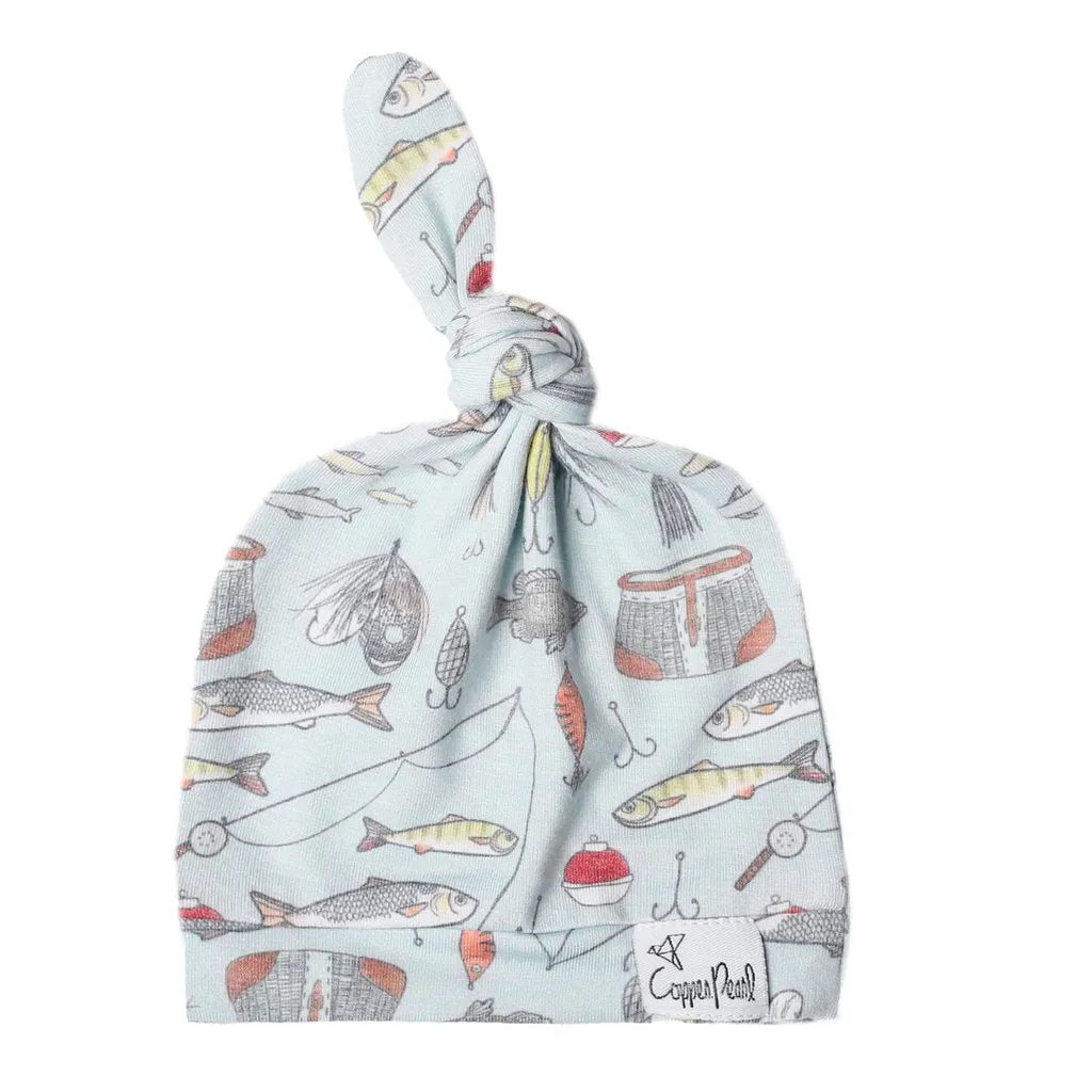 Copper Pearl - Top Knot Hat - Trout