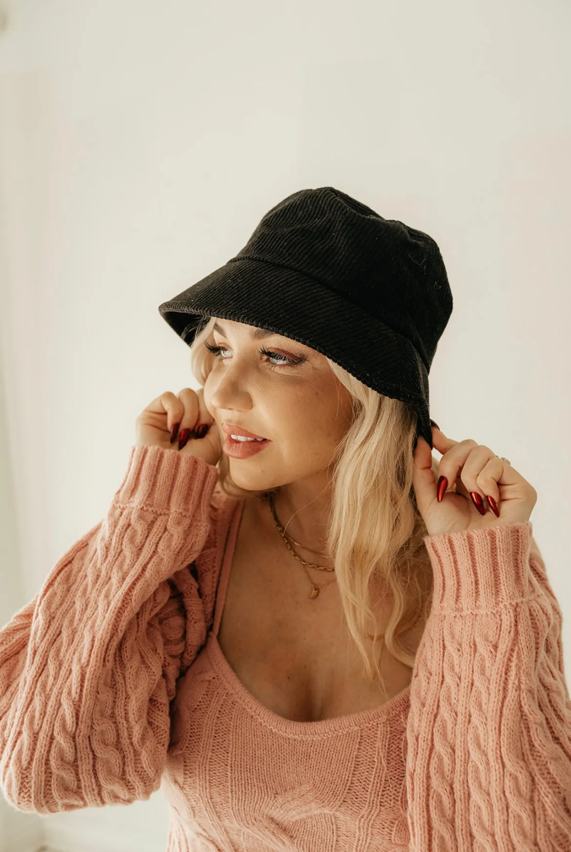 Corduroy Bucket Hat