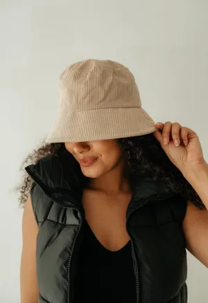 Corduroy Bucket Hat