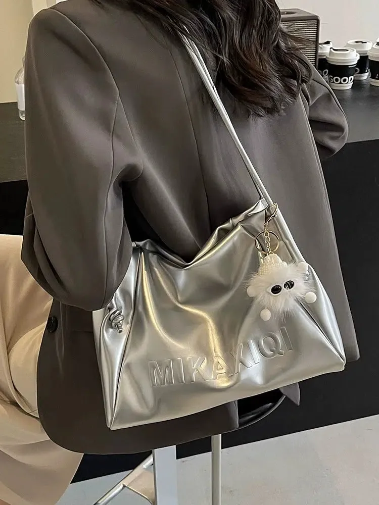 Cute Keychain Trendy Shoulder Bag