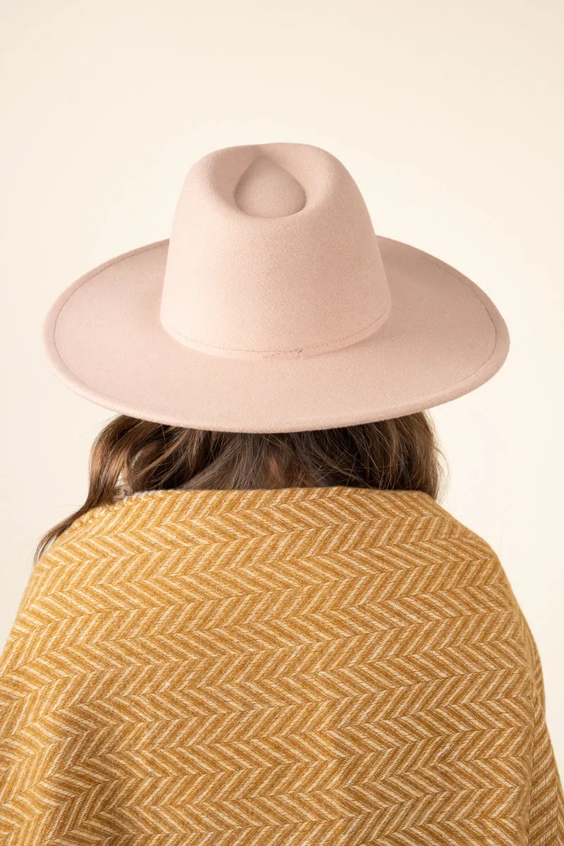 Desperado Felt Hat, Almond