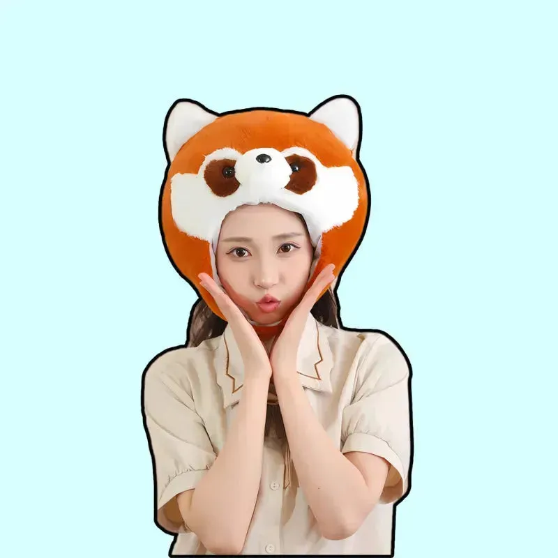 Ember Panda Plush Hat