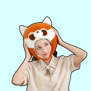 Ember Panda Plush Hat