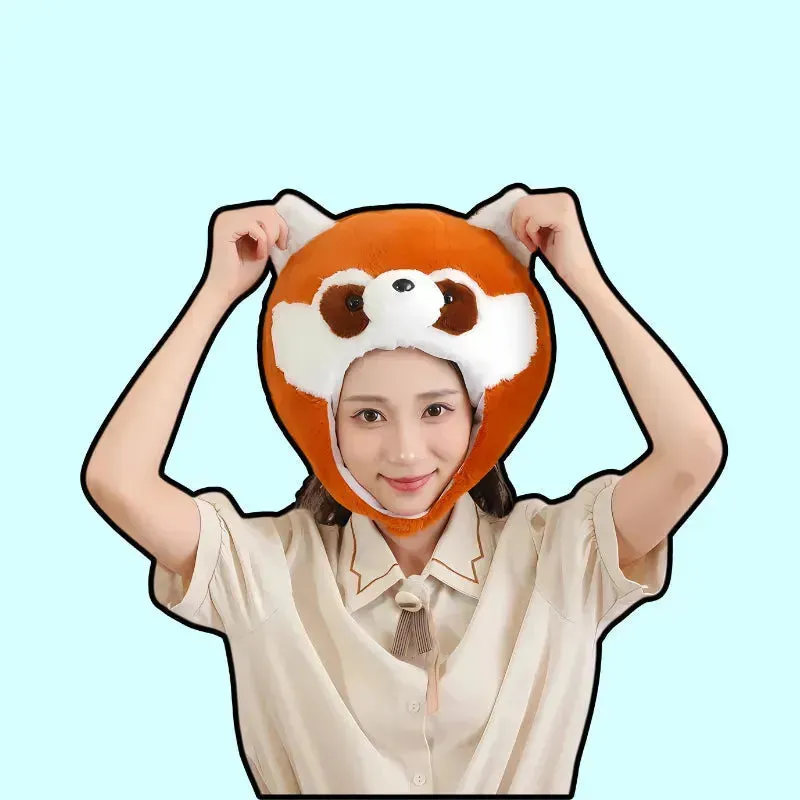 Ember Panda Plush Hat