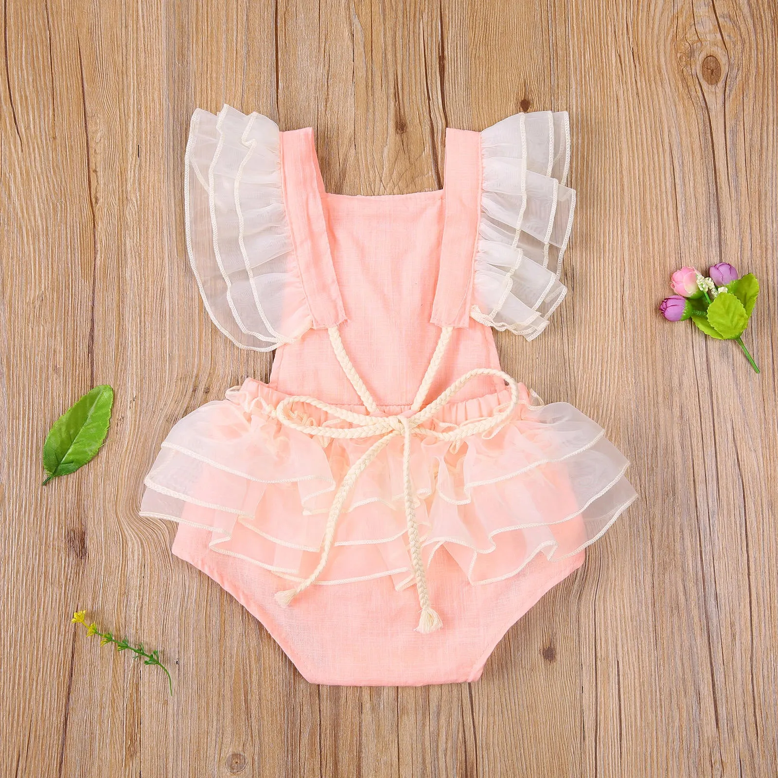 Fleurs and Frills Romper