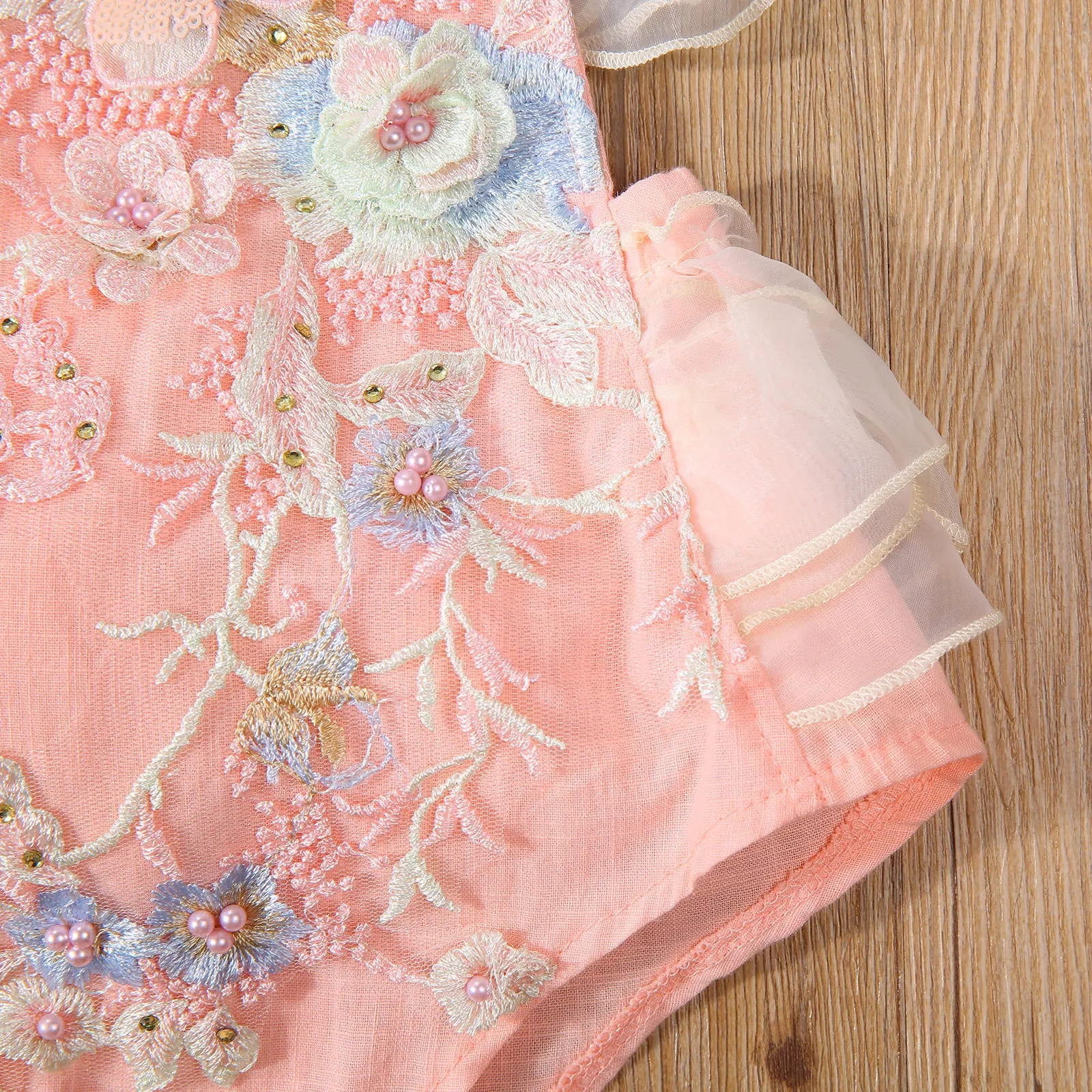 Fleurs and Frills Romper