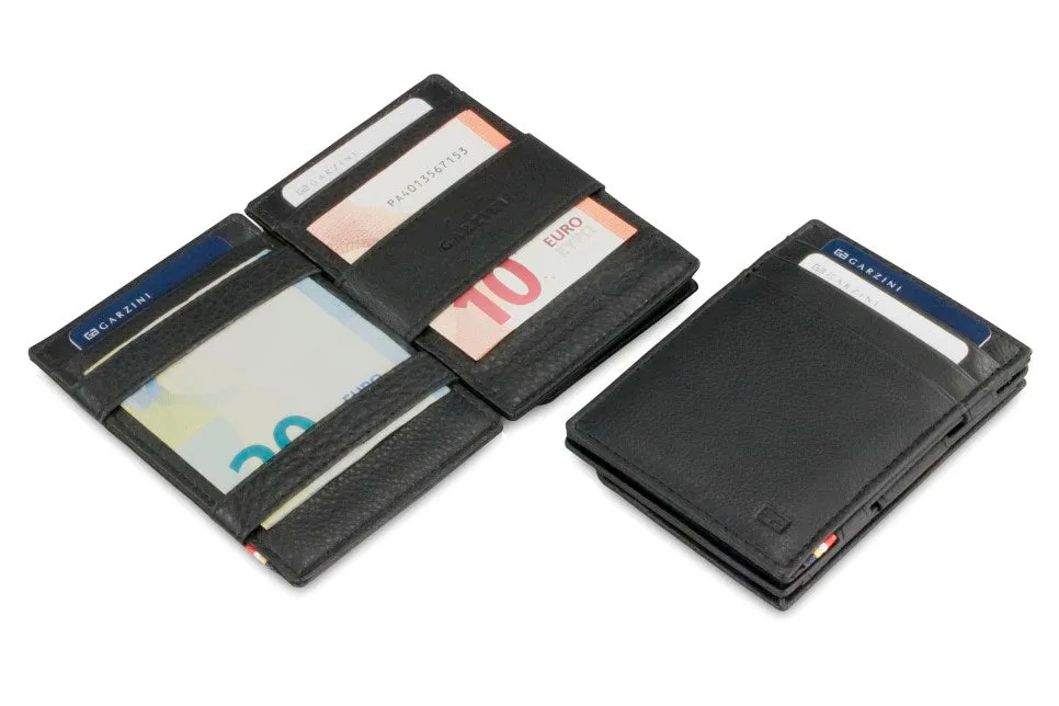 Garzini RFID Leather Magic Coin Wallet Nappa