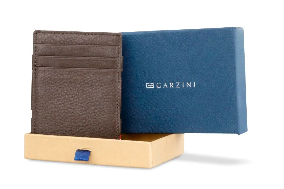 Garzini RFID Leather Magic Coin Wallet Nappa