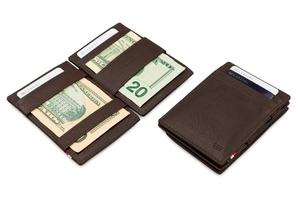 Garzini RFID Leather Magic Coin Wallet Nappa