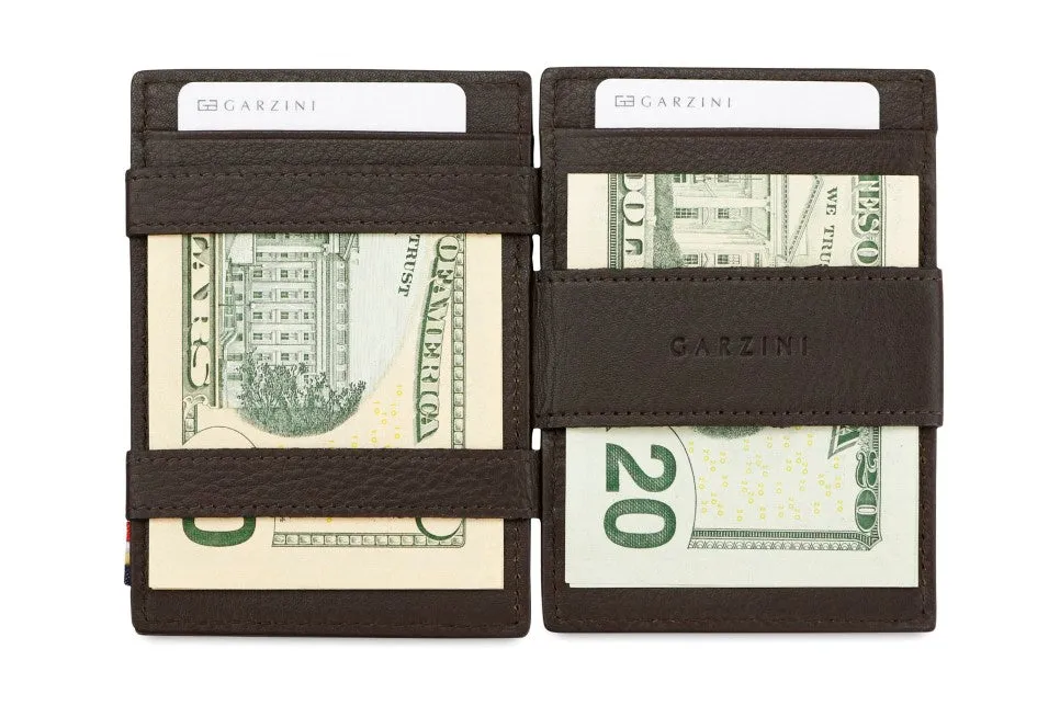 Garzini RFID Leather Magic Coin Wallet Nappa