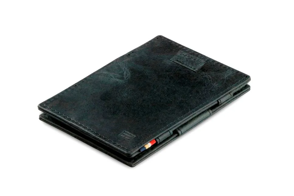 Garzini RFID Leather Magic Wallet Card Sleeves Brushed