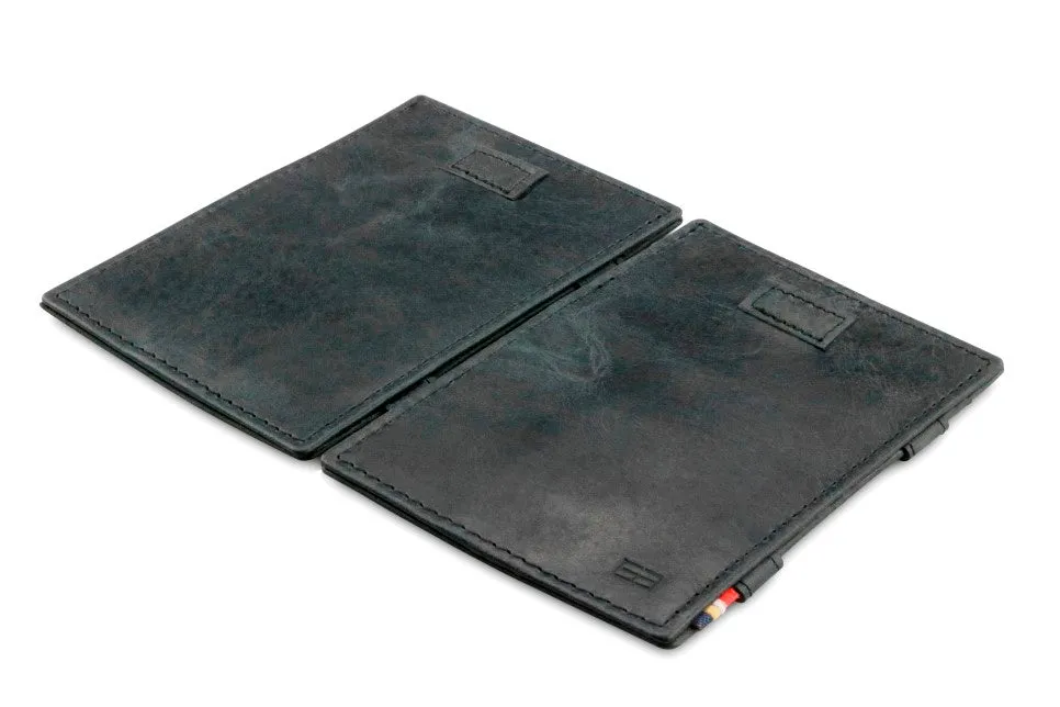 Garzini RFID Leather Magic Wallet Card Sleeves Brushed