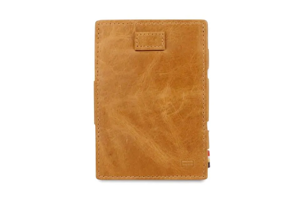 Garzini RFID Leather Magic Wallet Card Sleeves Brushed