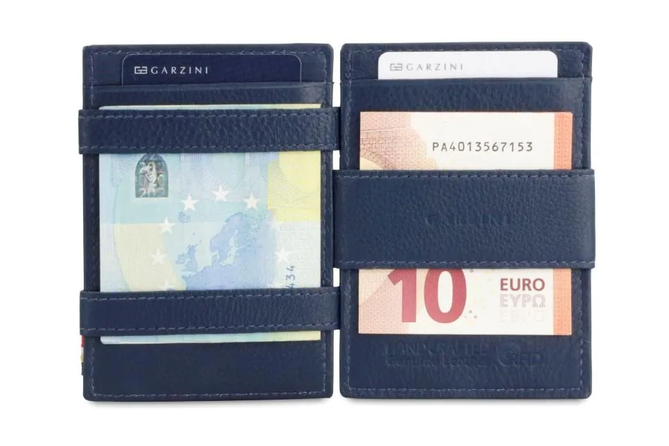 Garzini RFID Leather Magic Wallet ID Window Nappa