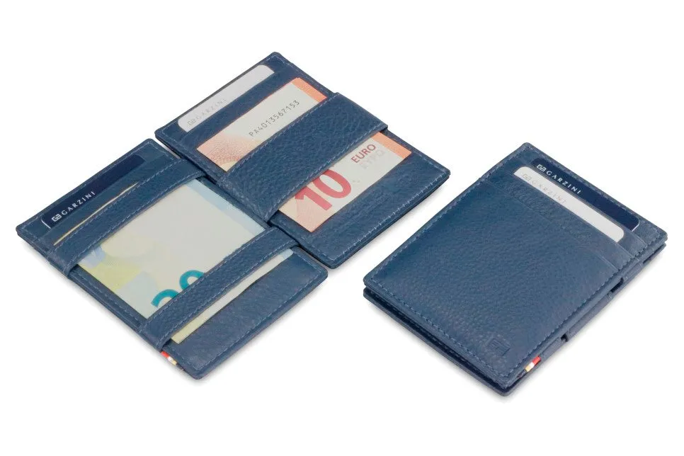 Garzini RFID Leather Magic Wallet ID Window Nappa