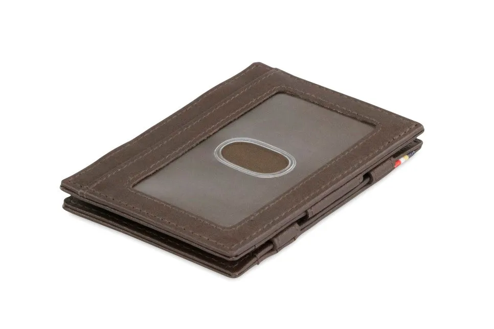 Garzini RFID Leather Magic Wallet ID Window Nappa