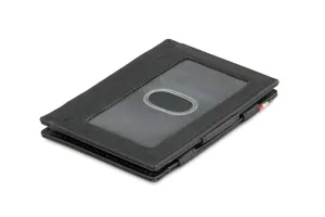 Garzini RFID Leather Magic Wallet ID Window Nappa