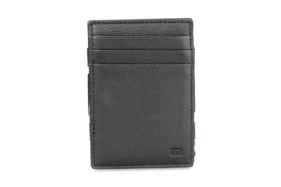 Garzini RFID Leather Magic Wallet ID Window Nappa